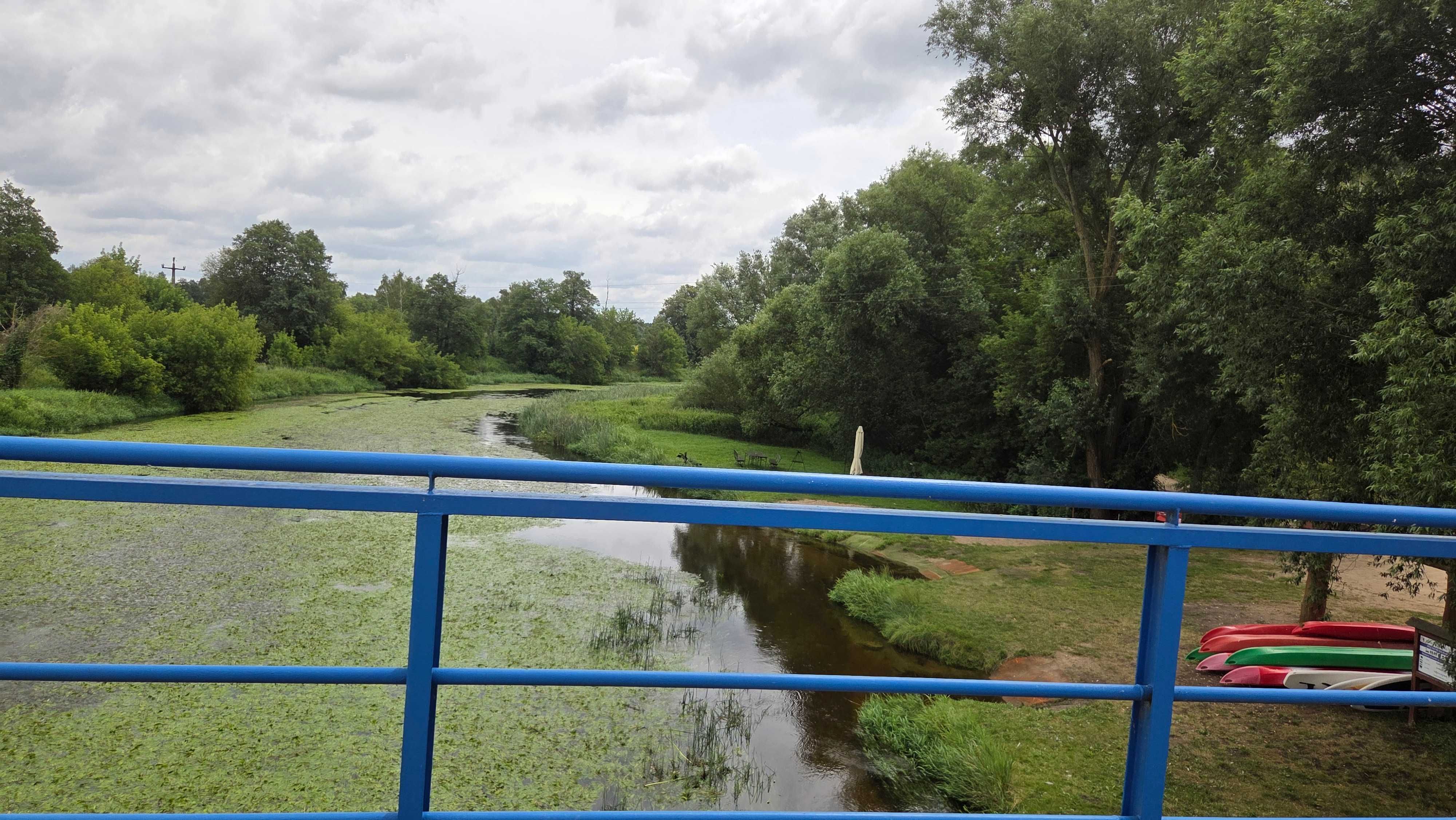 Działka nad Wkrą Królewo gm. Joniec