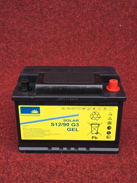АКБ Sonnenschein 90ah, 12v, для резервного живлення, СЕС, ДБЖ, ІБП ИБП
