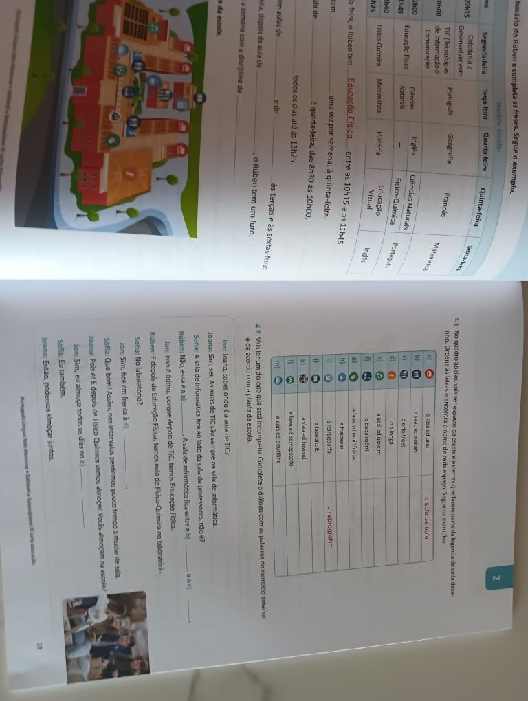 Português língua Não Materna Caderno de Fichas (Exclusivo do prof)