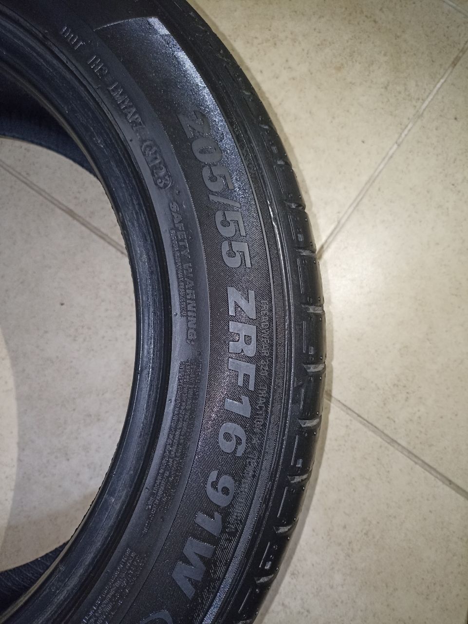 KUMHO ECSTA PS71 2023р. RunFlat 205/55r16  91W