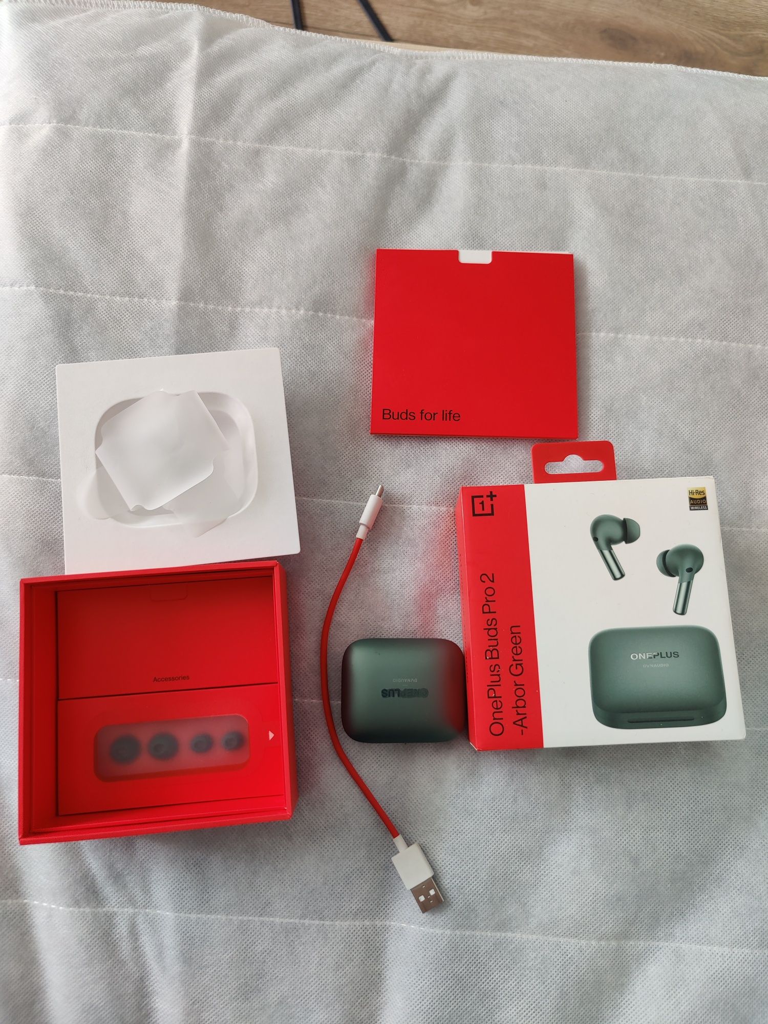 Oneplus buds pro 2 zielone