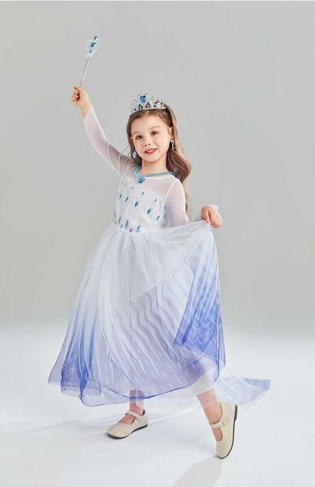 Дитяча сукня Ельза frozen детское платье Эльзы холодное сердце фрозен