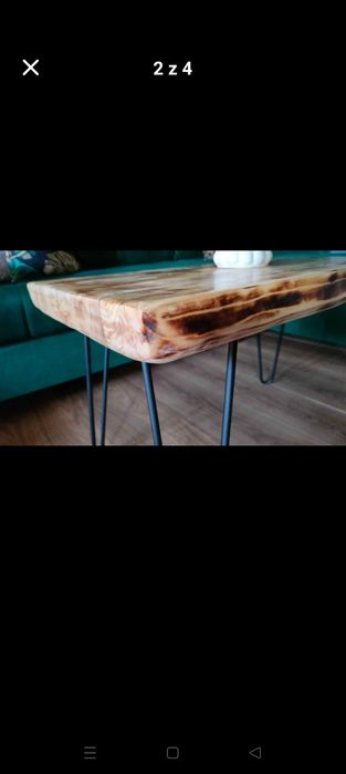 Stolik kawowy loft