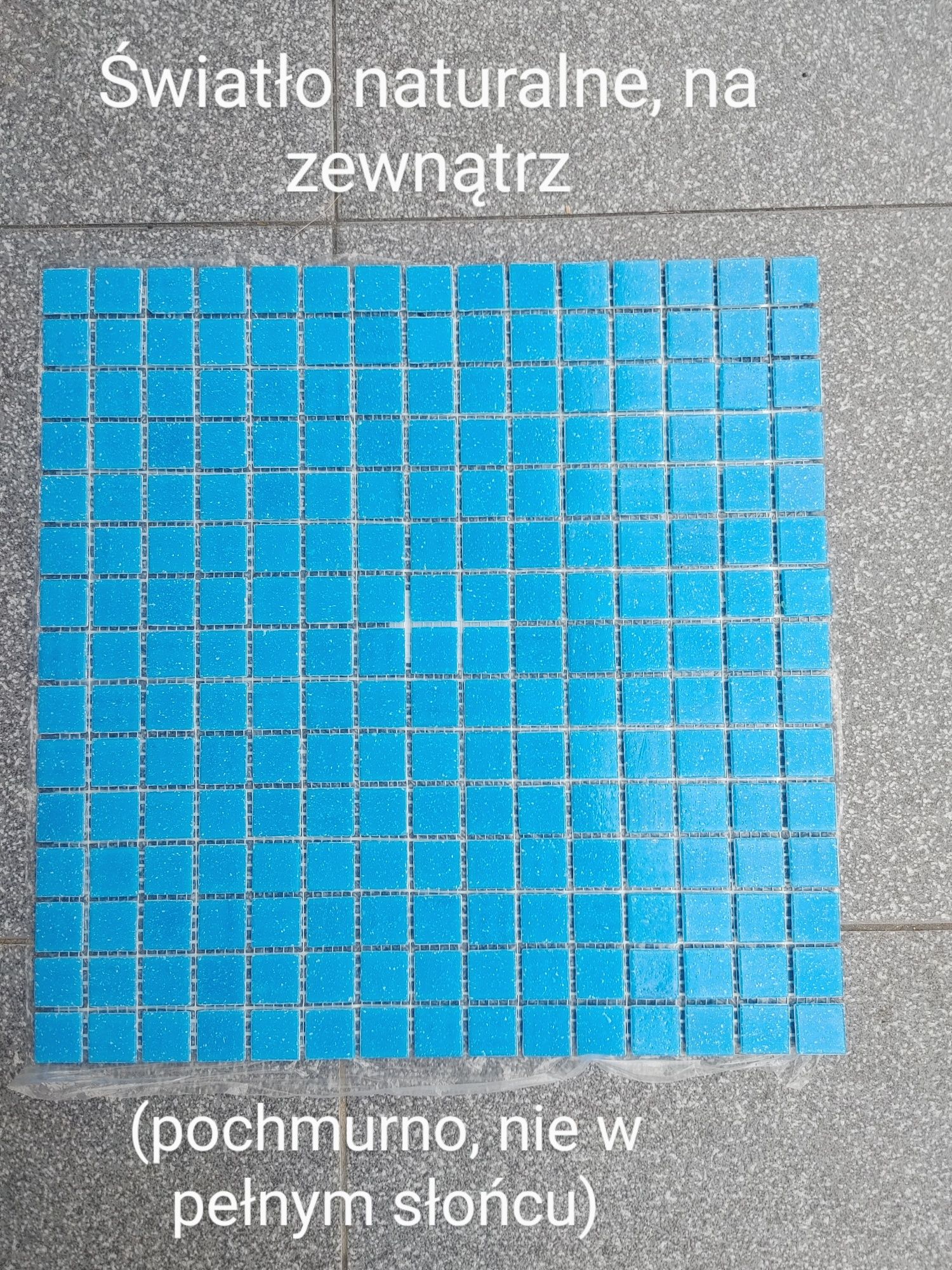 Piękna mozaika szklana 33x33cm, 22 sztuki - ponad 2,6m2