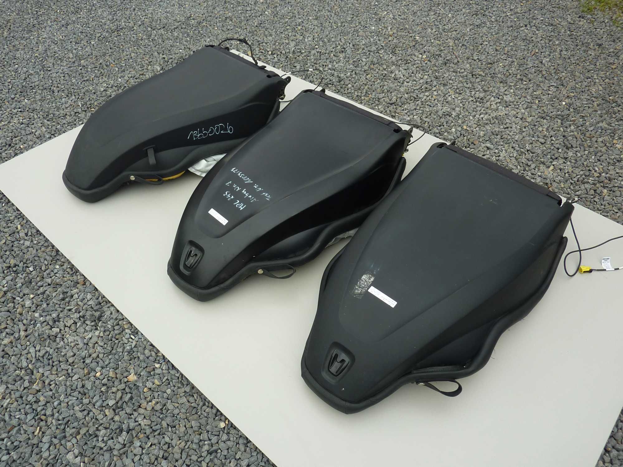 AUDI R8 4S II oparcie plecy fotela skóra poszycie gąbka stelaż 4S0