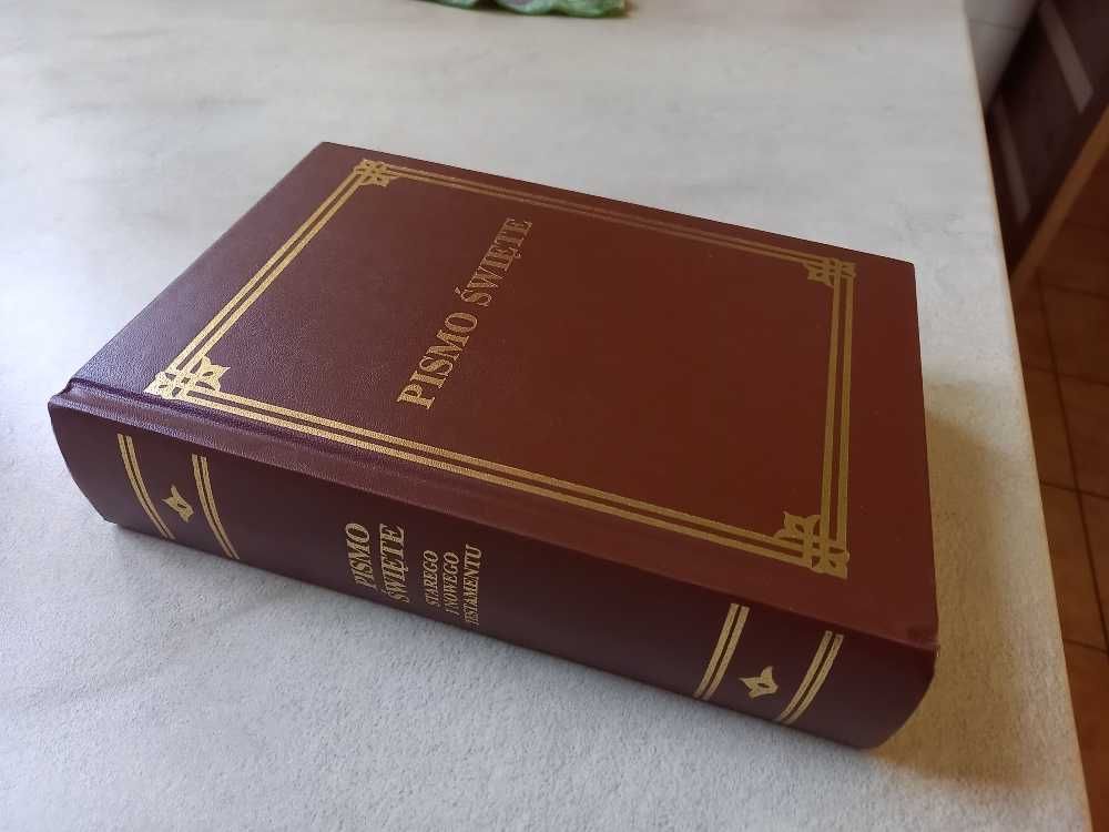 Pismo Święte Biblia Tysiąclecia III wydanie 1990 Pallottinum