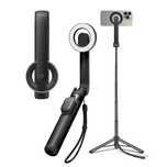 Spigen S571W Magsafe Bluetooth Selfie Stick Tripod Black