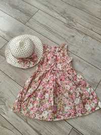 Набір сукня капелюшок для дівчинки