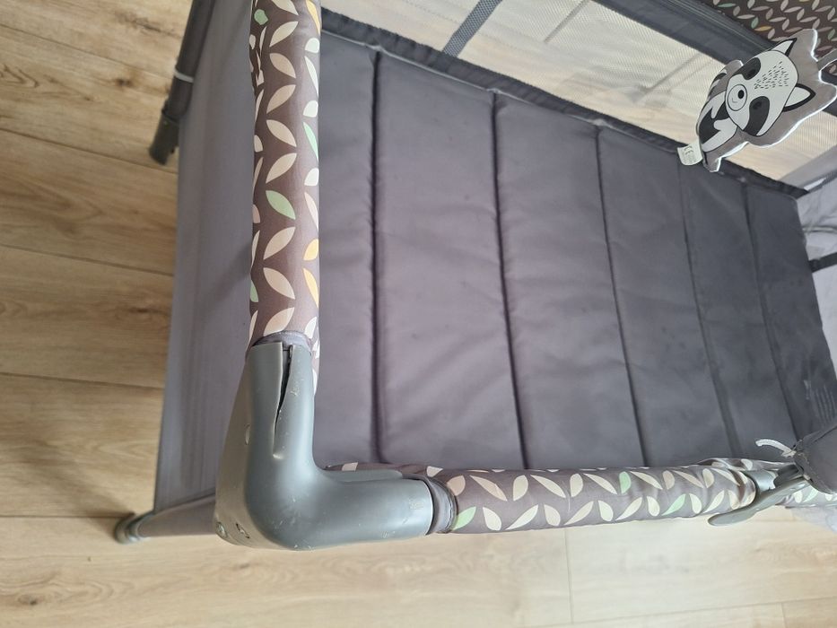 Łóżeczko turystyczne 2-poziomowe 120x60