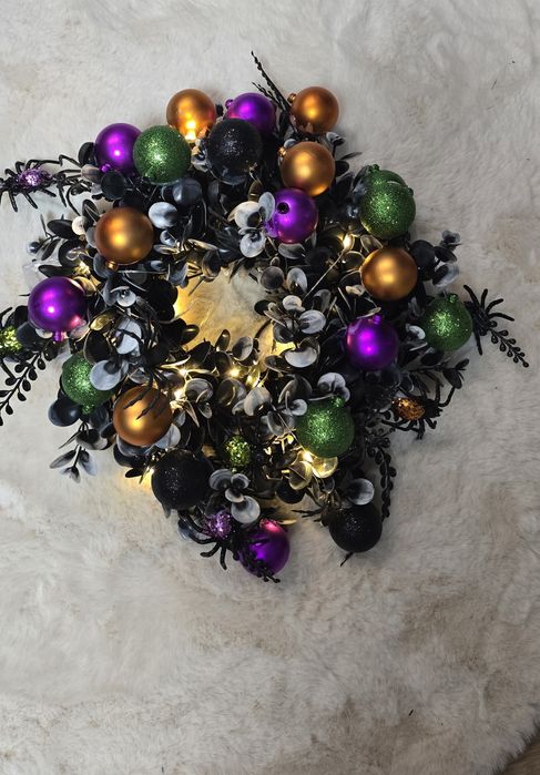 Mini wieniec halloween