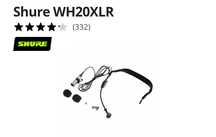Shure WH20XLR
4.2 de 5 estrelas de 332 avaliações de clientes
(332)