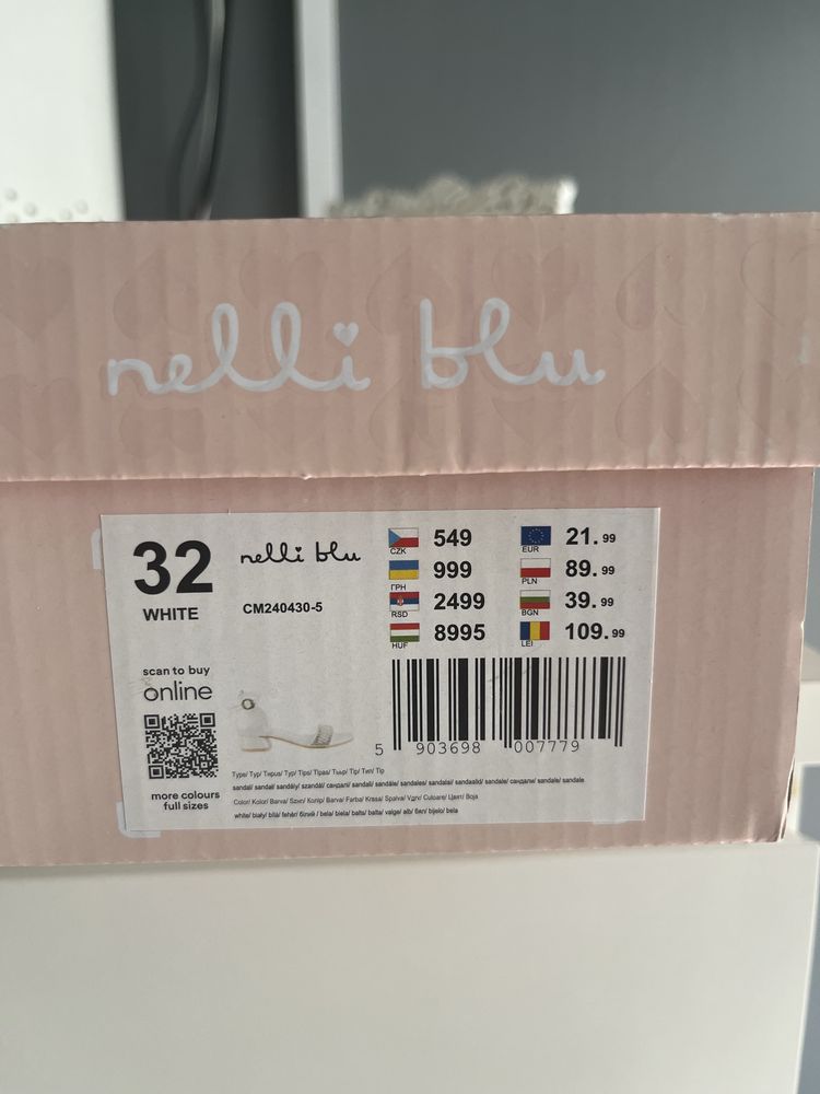 Buty dla dziewczynki biale