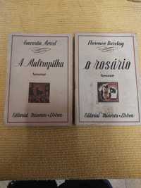 Livros de Romance A Maltrapilha O Rosario Livros Antigos 1°edição 1956