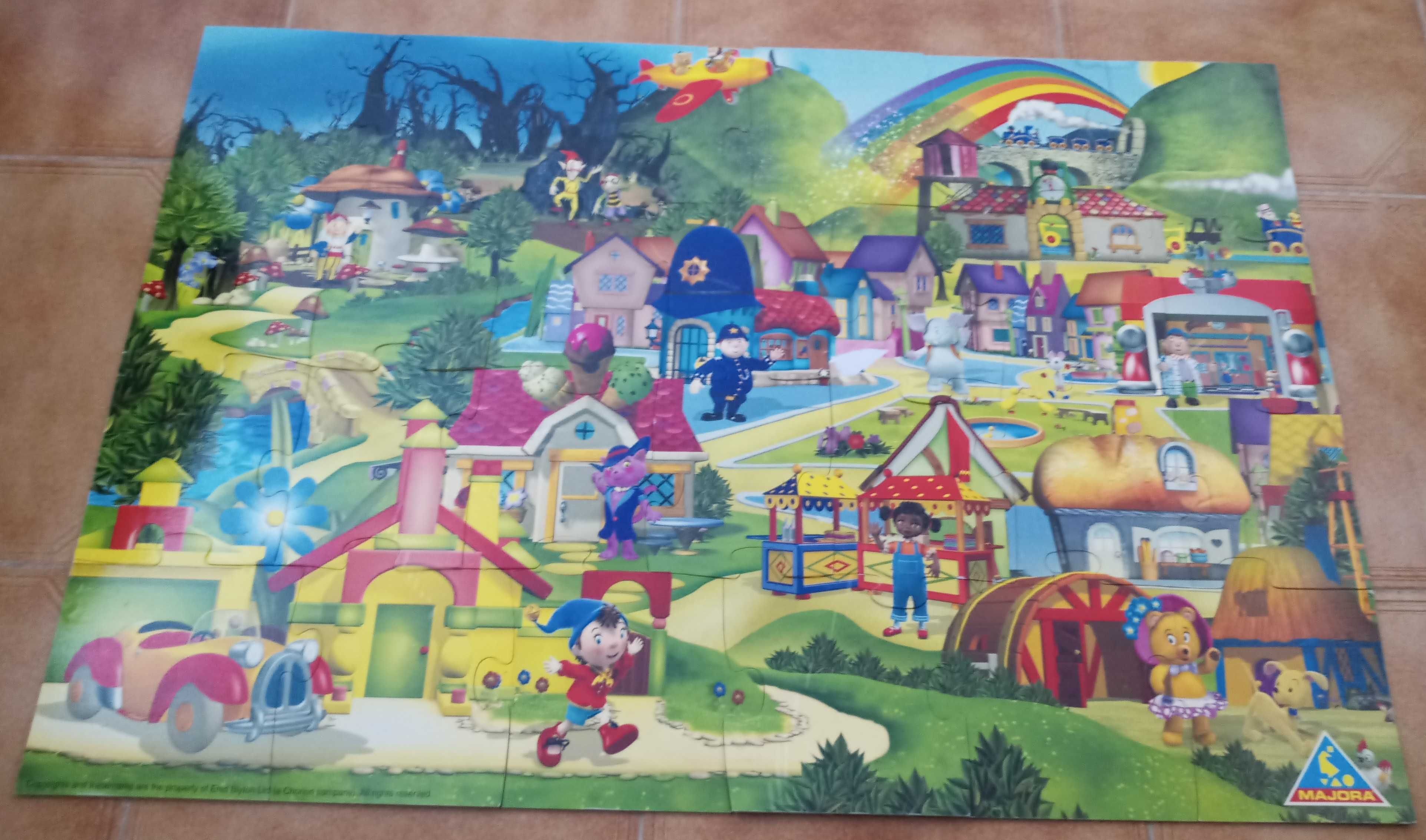 Puzzle Grande Noddy Quadro Decoração