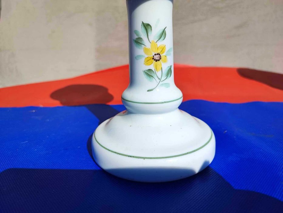 Przedwojenna podstawa porcelanowa do naftowa