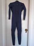 Fato de surf azul Billabong 4/3mm,  fecho no peito para Homem, tam M