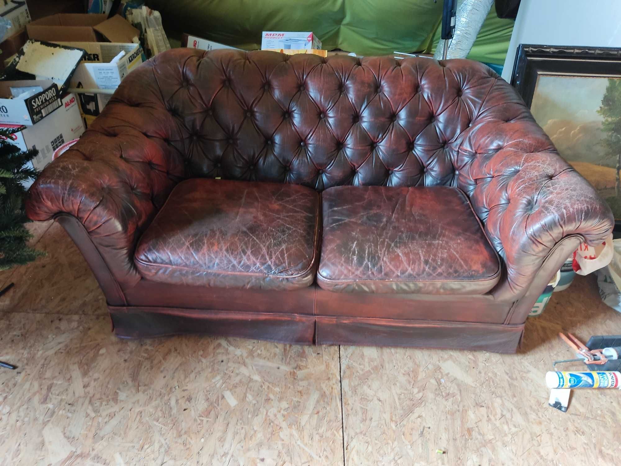 Chesterfield sofy 3+2