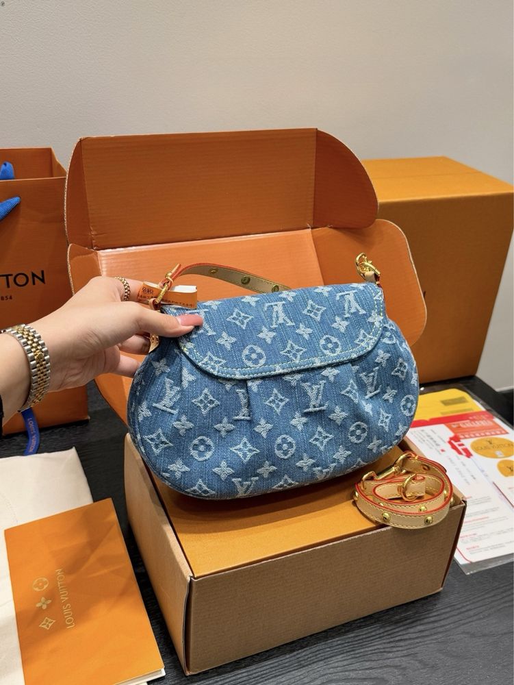 Torebka LV louis Vuitton Loop Denim Monogram