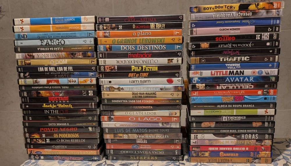 DVD's - Venda do Lote Completo