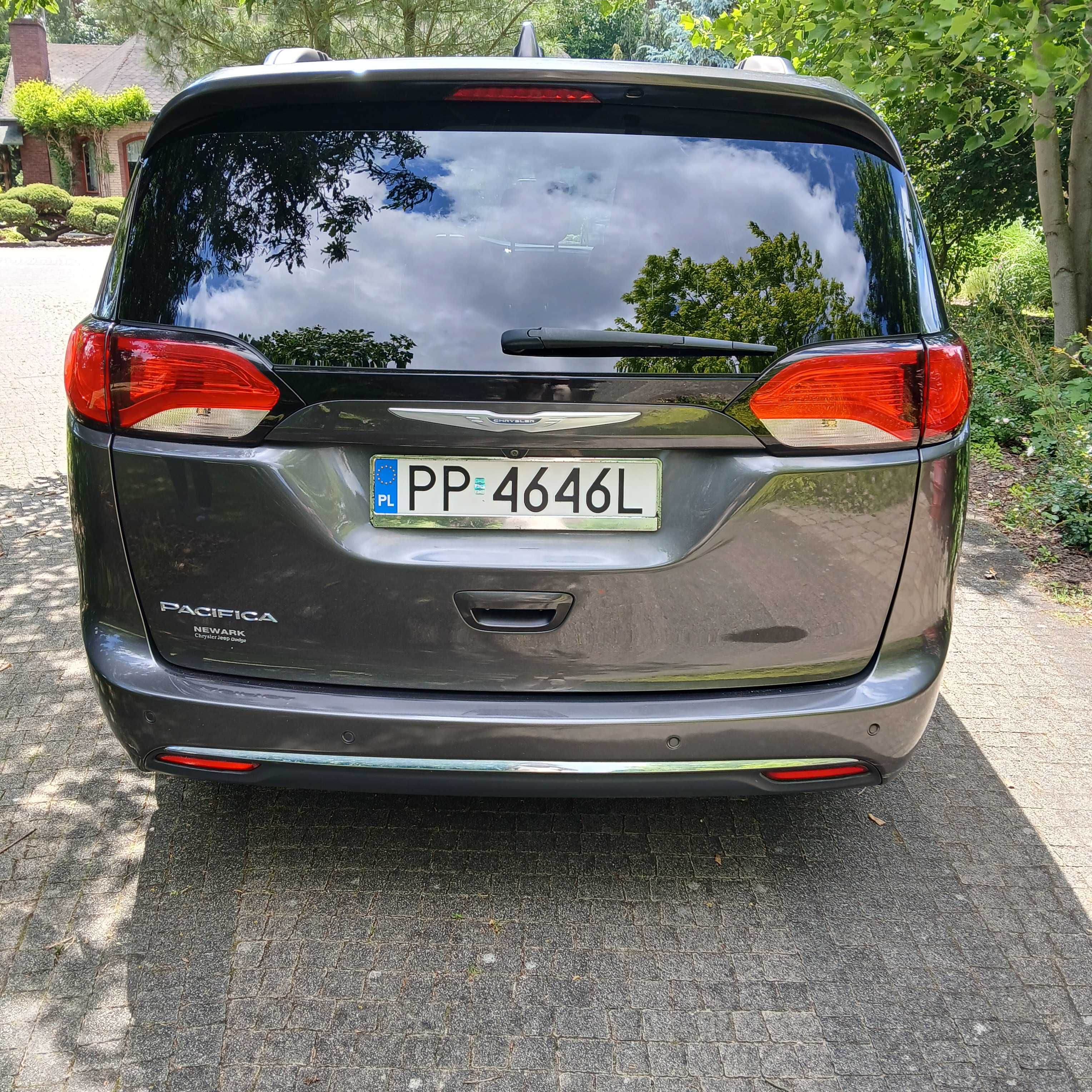 Chrysler Pacifika 2017r. 3,6 V6 GAZ/BENZYNA