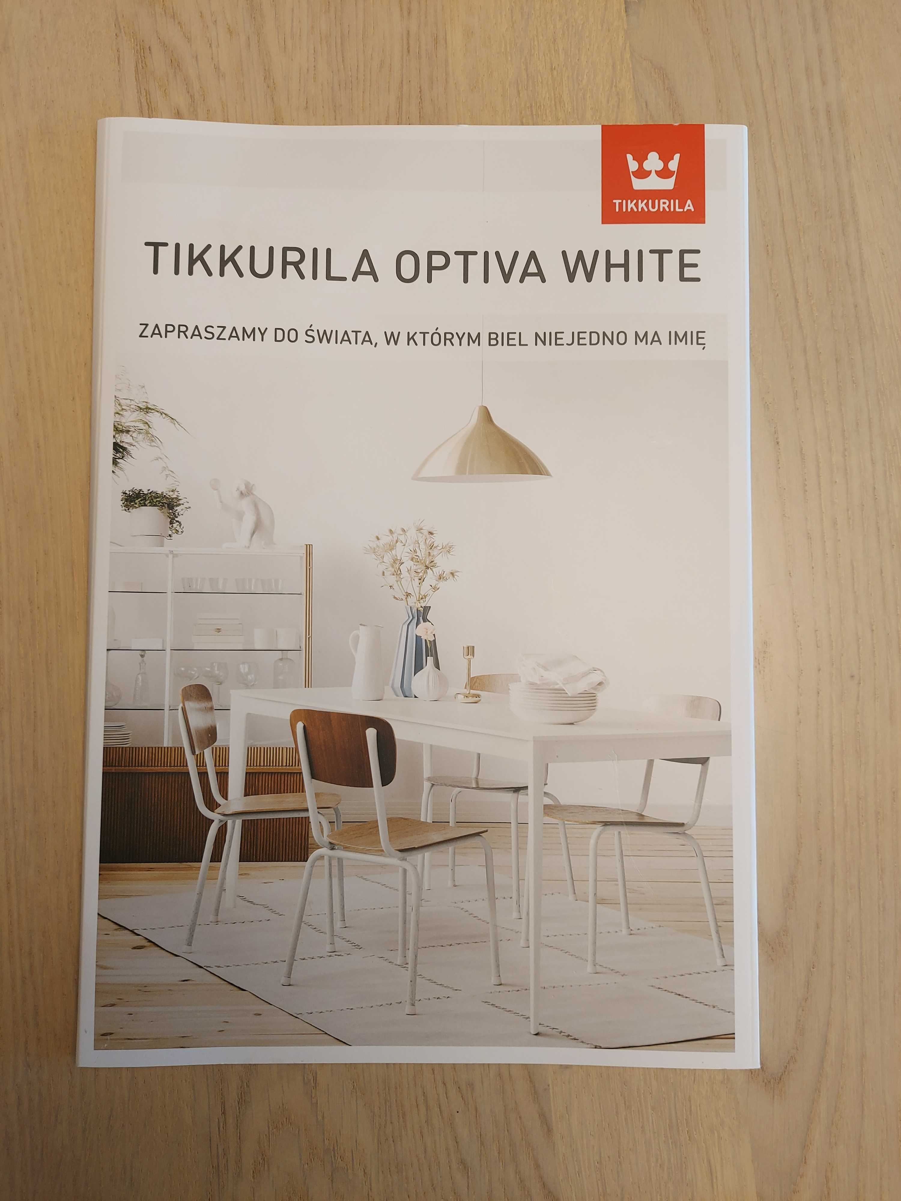 Wzornik kolorów Tikkurila Optiva White