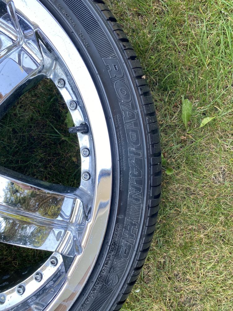 Felgi SHIFT 22” 9.5J 5x120 5x130 opony 265x35x22 102v