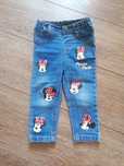 Spodnie jeansy roz. 80