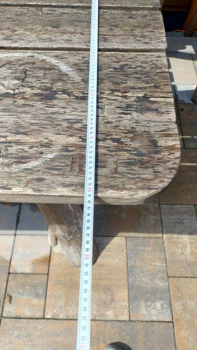 Meble ogrodowe dębowe