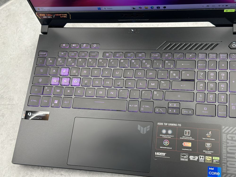ГАРАНТІЯ Asus TUF F15 RTX4070 ( legion omen rog strix nitro msi