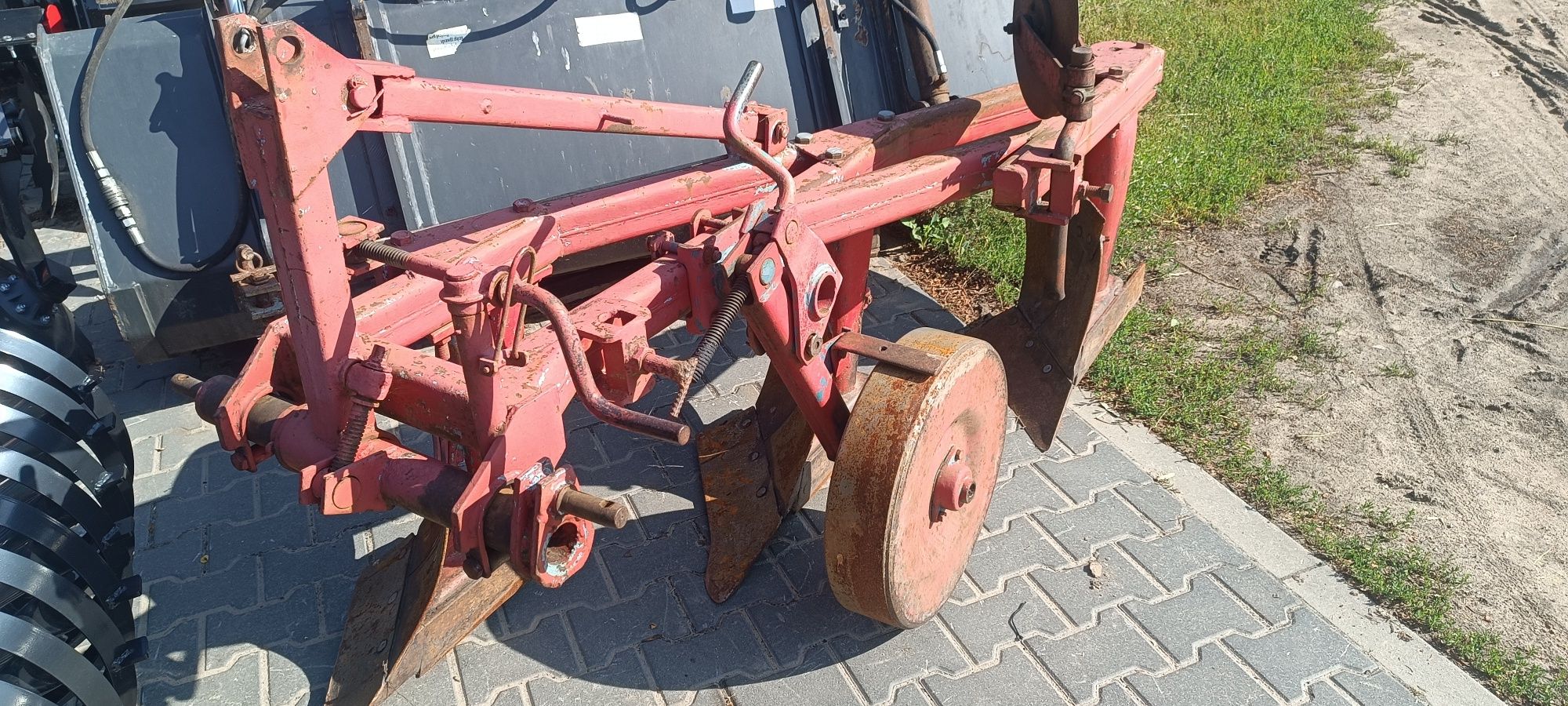 Przyczepa do bel resory burty aluminiowe Autosan Pronar pług 3 brony