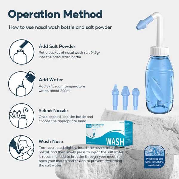Dr.isla -  Irrigador nasal para adultos e crianças