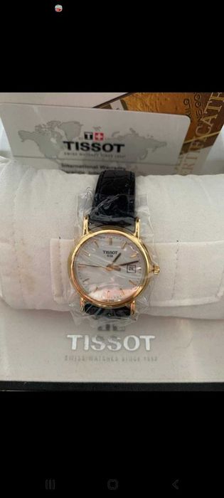 Relógio senhora ouro 18k Tissot Timeline novo