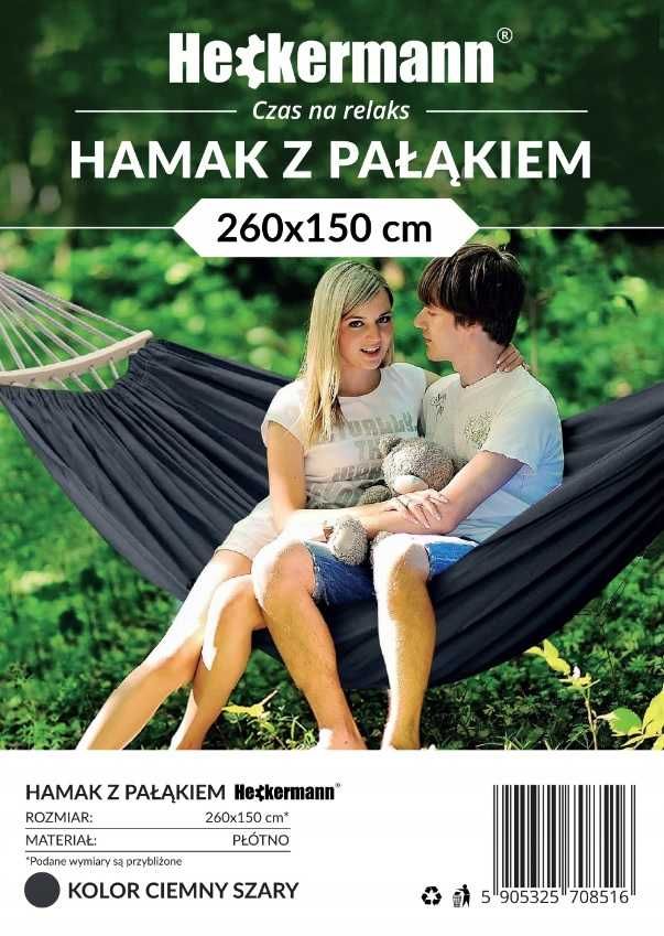 Hamak 2 osoobowy ogrodowy HUŚTAWKA Mocny