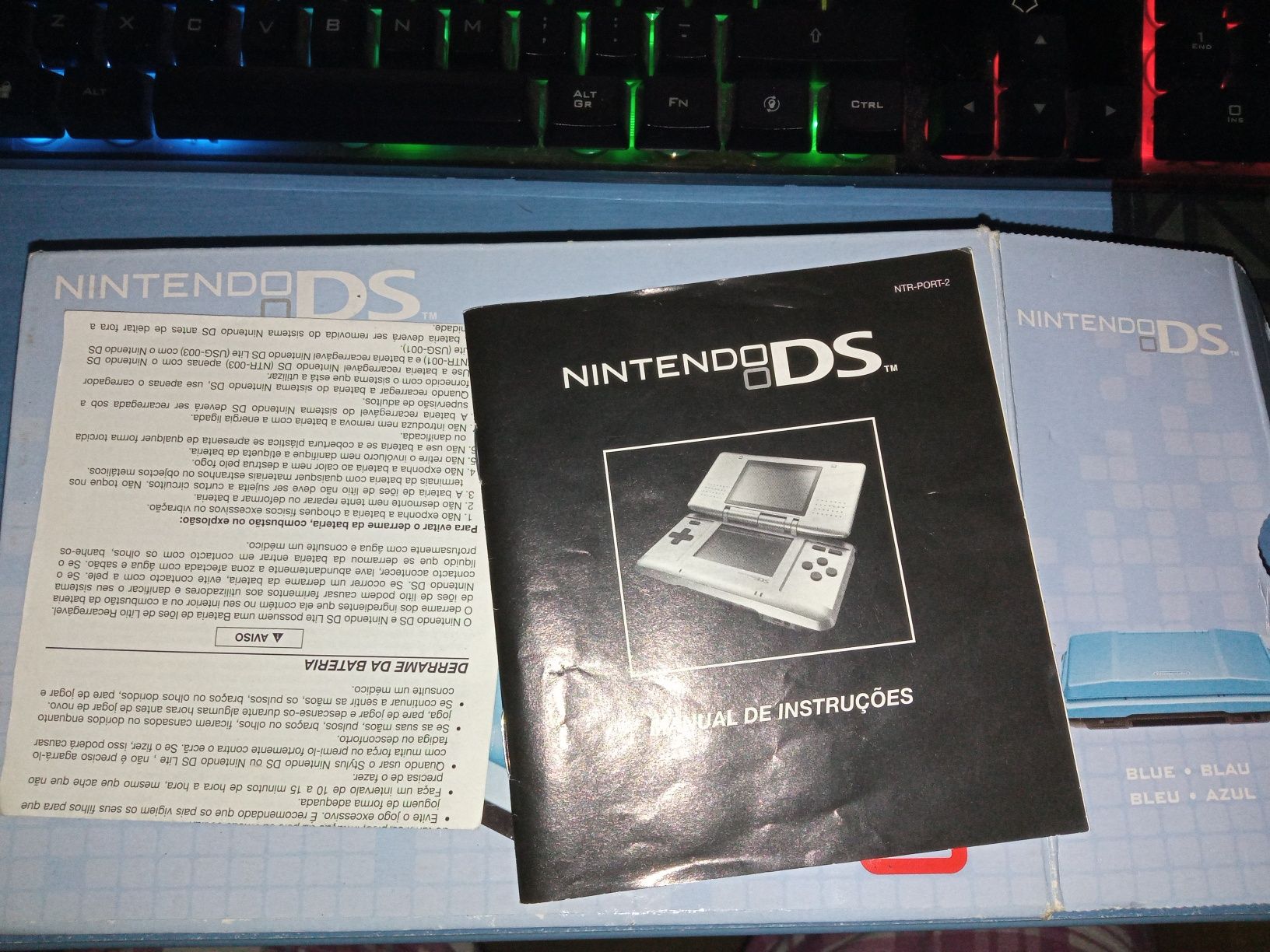 Nintendo DS original BLUE