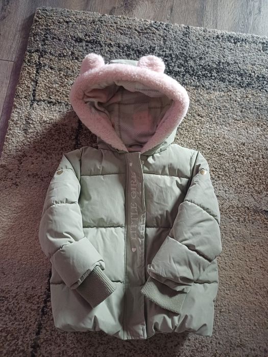 Kurtka zimowa dziewczęca roz 92