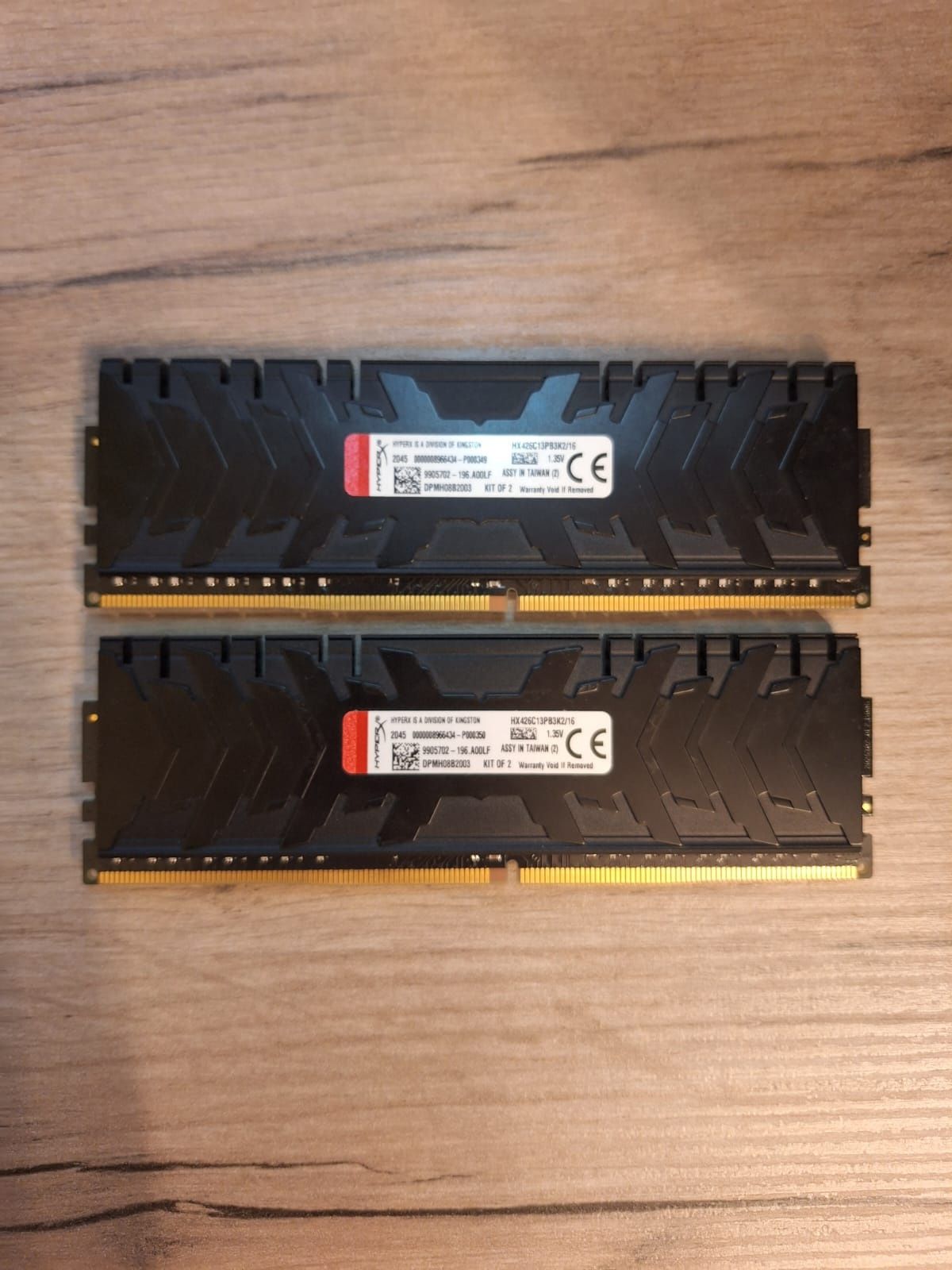 Kości ram Hyperx 16GB