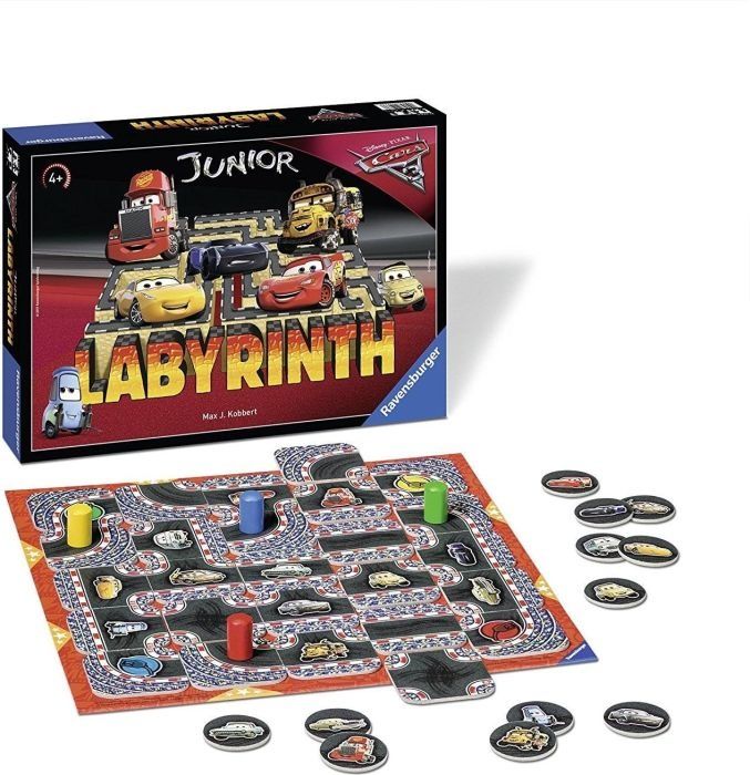 GRA planszowa LABYRINTH JUNIOR CARS 3 Ravensburger