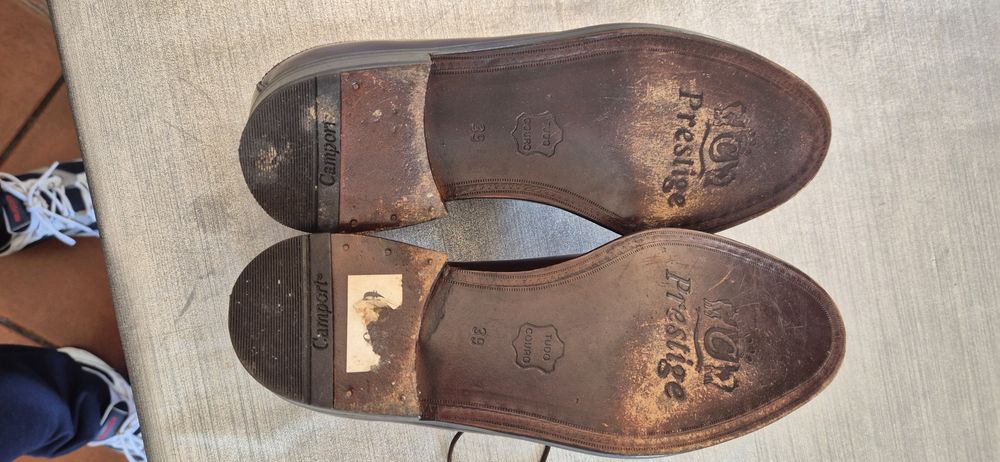 Sapatos como novos