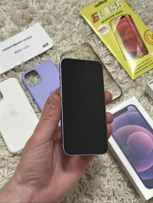 Apple iPhone 12 mini 256GB Purple ~ 90% Neverlock