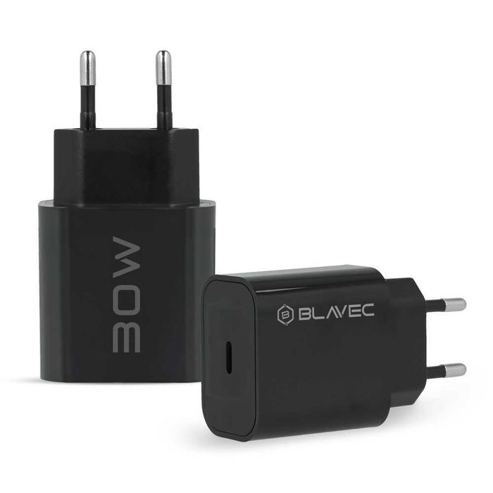 Blavec Ładowarka sieciowa BC-1 - Typ C - PD 30W czarna