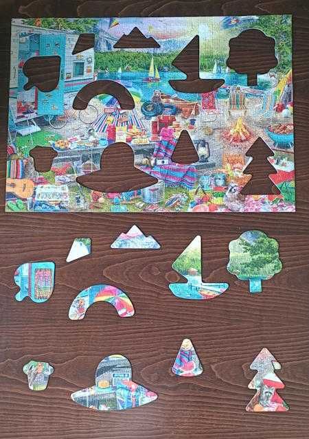 puzzle 1003 Trefl Hidden Shapes