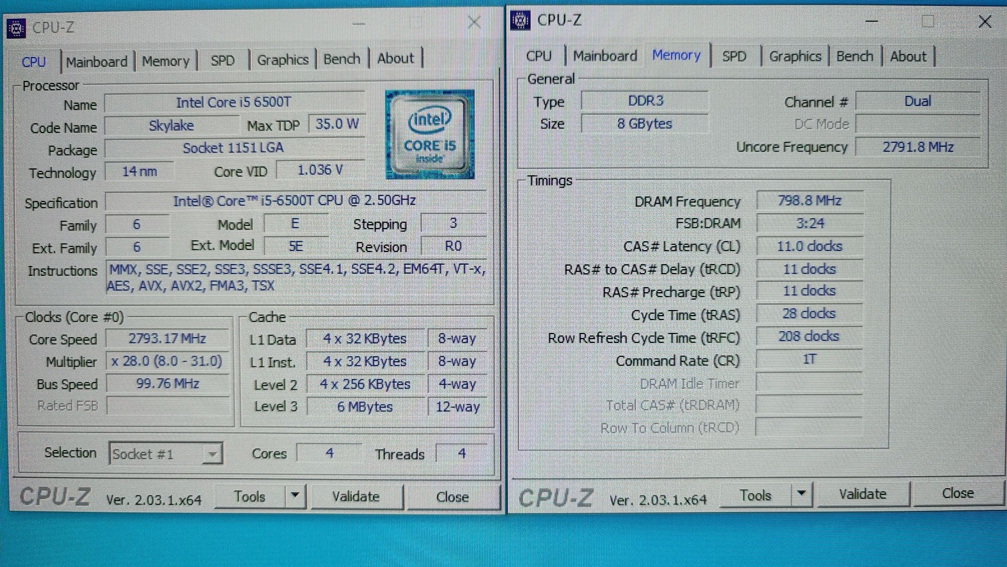 Dell Optiplex 3040 Micro PC Core i5-6500T, RAM 8Gb, SSD 512Gb, Wi-Fi
