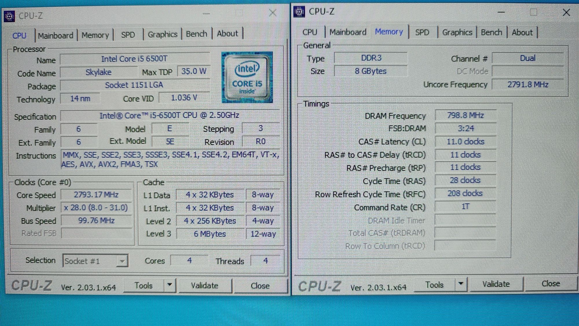 Dell Optiplex 3040 Micro PC Core i5-6500T, RAM 8Gb, SSD 256Gb, WiFi