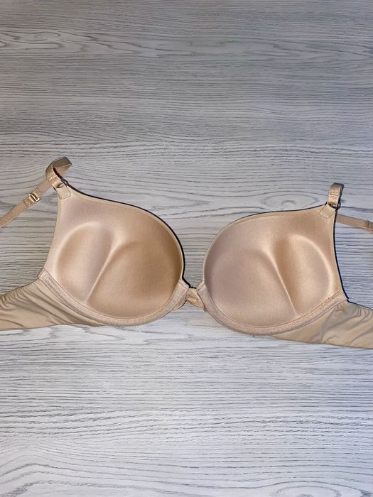 Ліфчик бюстгалтер New Yorker 75С super push up новий бежевий безшовний