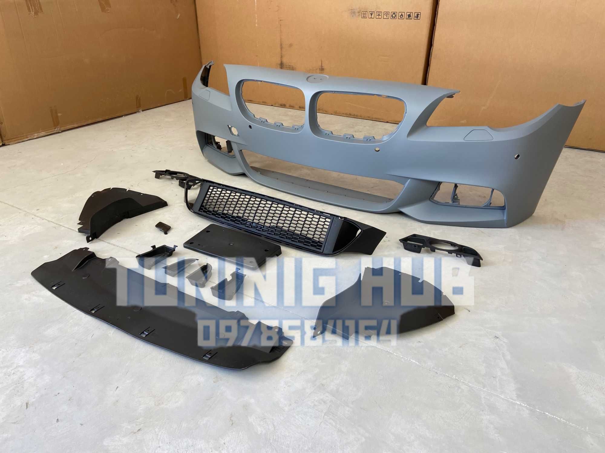 бампер bmw передний м пакет BMW ф10 F10 F11 рестайл М-paket ПТФ новий