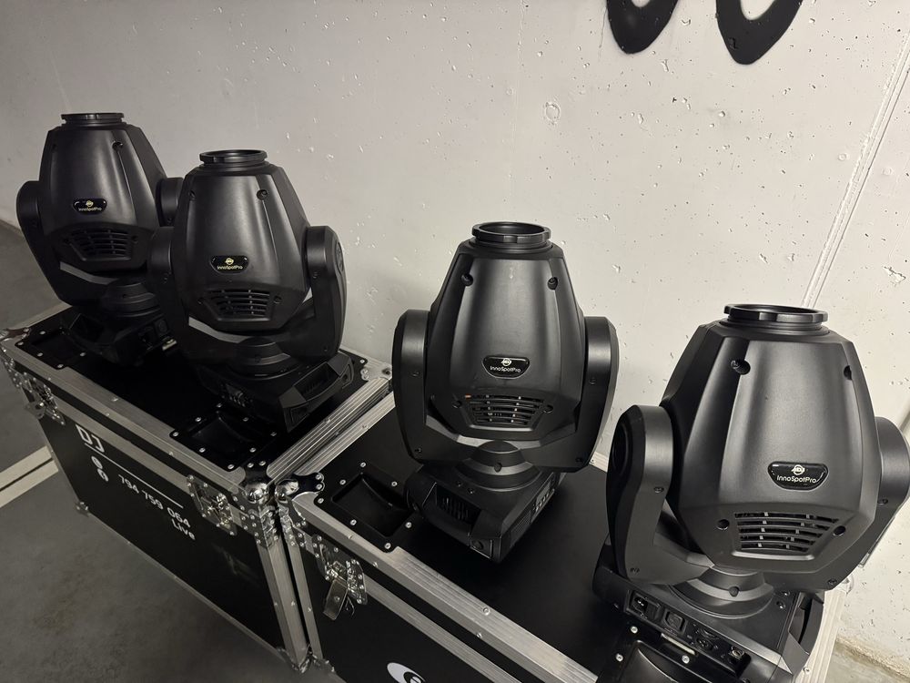 4x ADJ American DJ Inno Spot PRO. Głowy ruchome dla DJa, Zespołu.