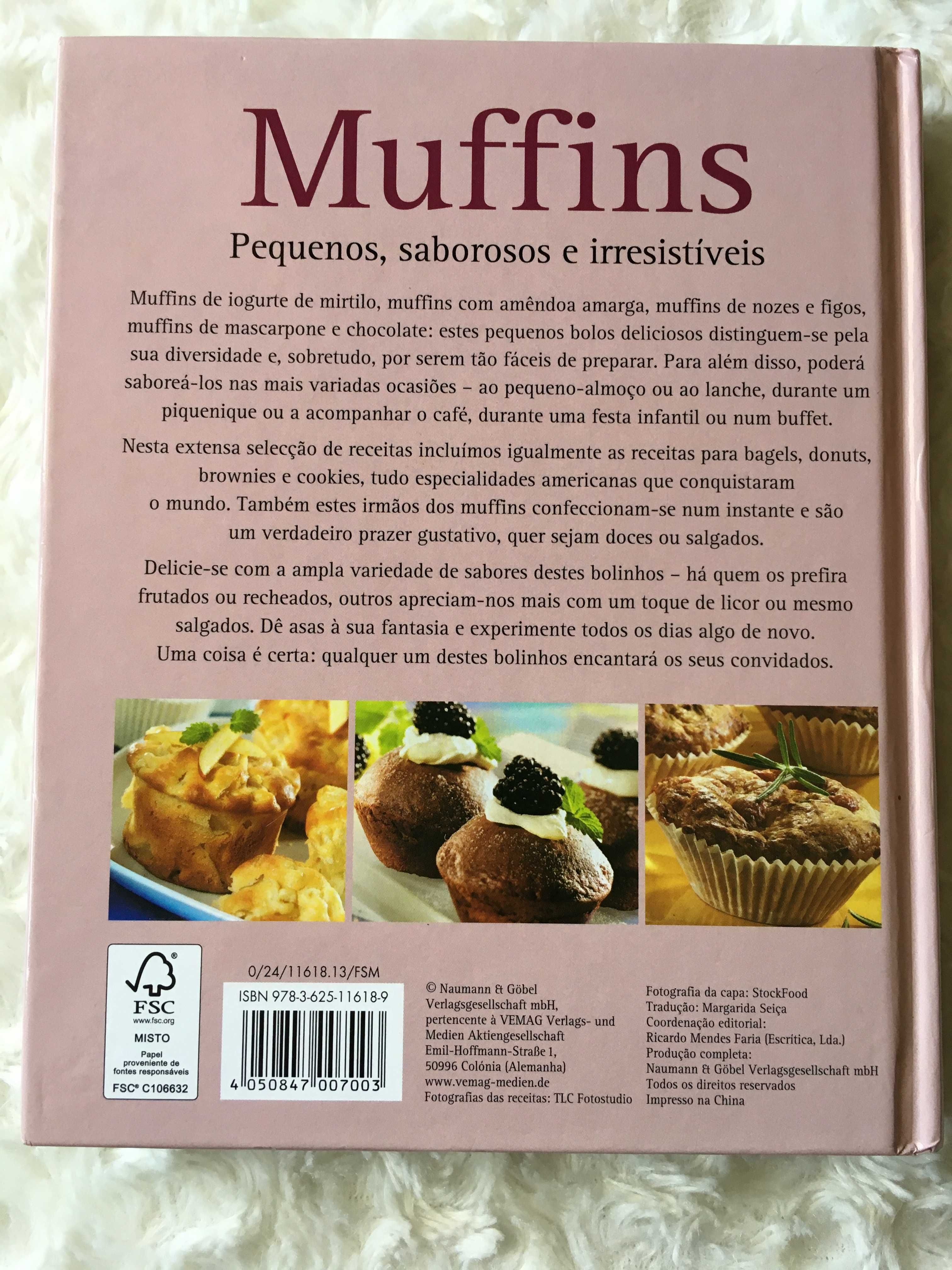 Livro de receitas de Muffins