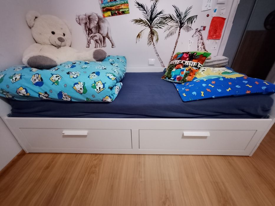 Leżanka/Łóżko Brimnes z IKEA