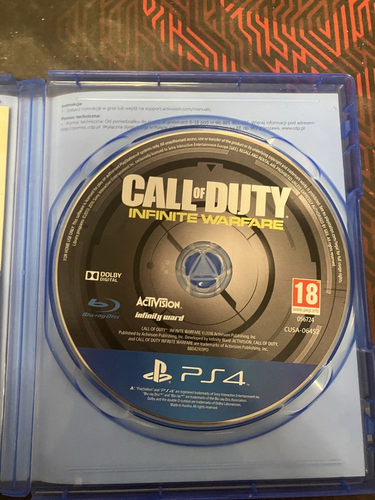 Call of dury Infinite Warfare Ps4/Ps5