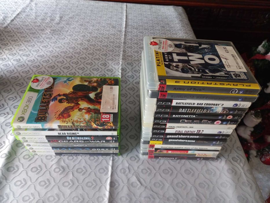Jogos Xbox 360 e PS3